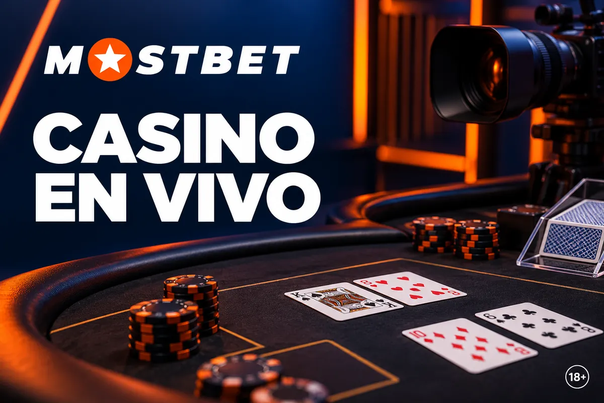 Mostbet live casino: mesas con crupier en vivo